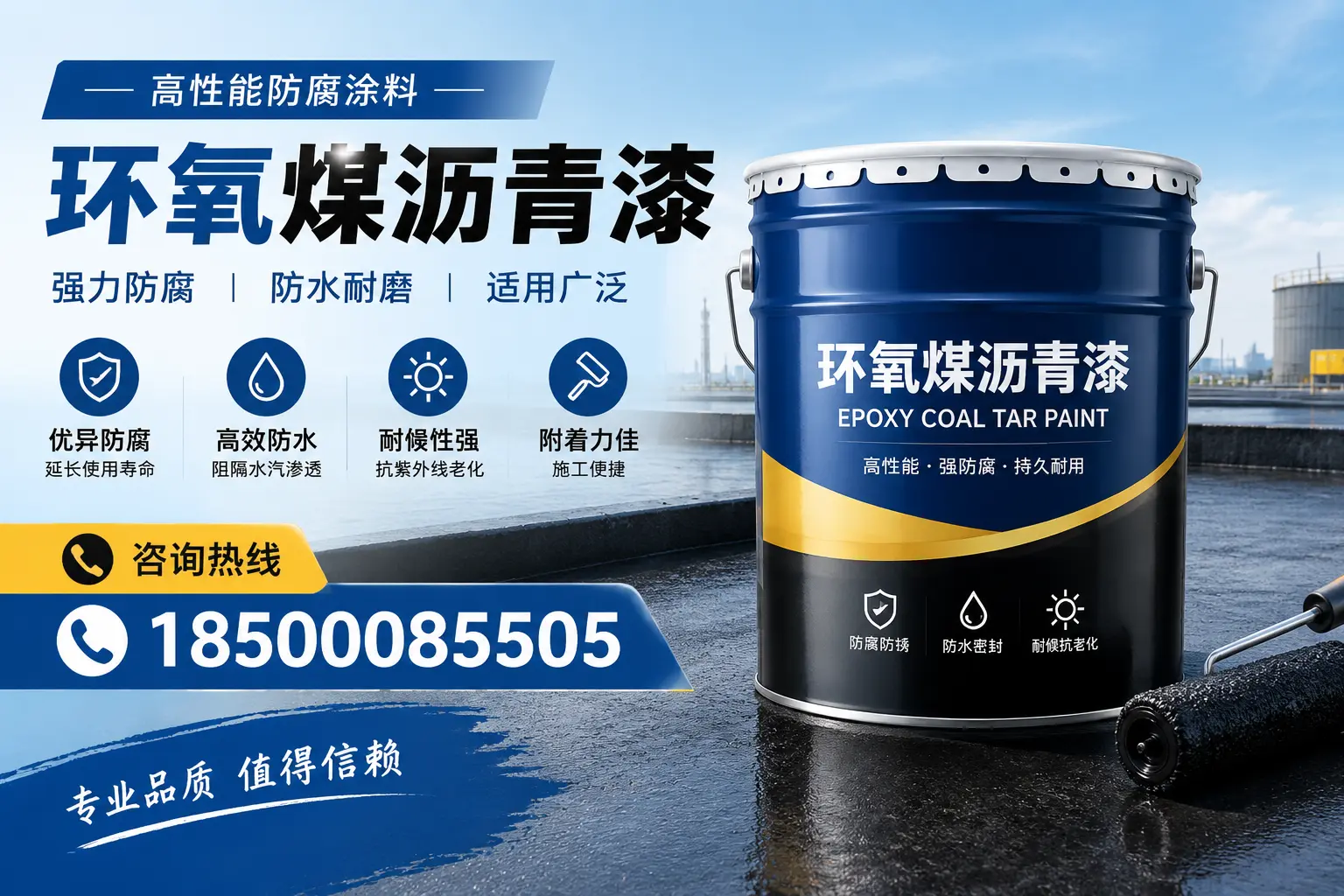 环氧煤沥青漆的主要成分与功能,盘锦用户深度了解